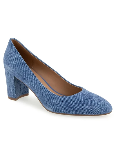 Aerosoles Women's Ebel Round Toe Pump Heels
