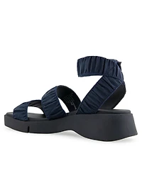 Aerosoles Women's Fiona Round Toe Flatform Sandals