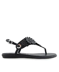 Aerosoles Women's Connie Round Toe Flat Sandals