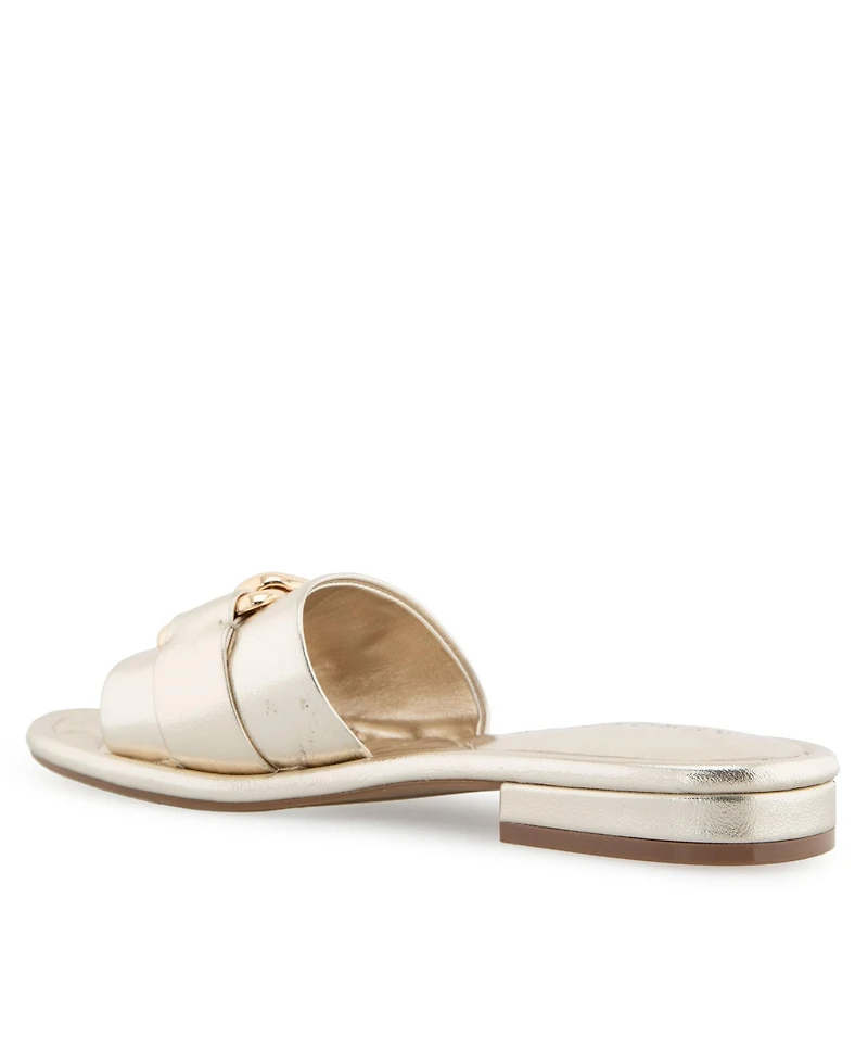 Aerosoles Women's Big Charm Slide Open Toe Sandals