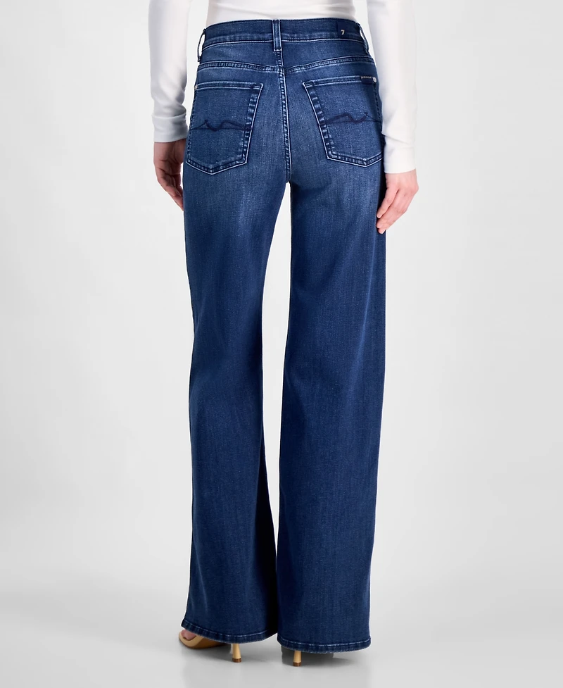 7 for All Mankind Women's Ultra High Josefina Rise Wide-Leg Jeans