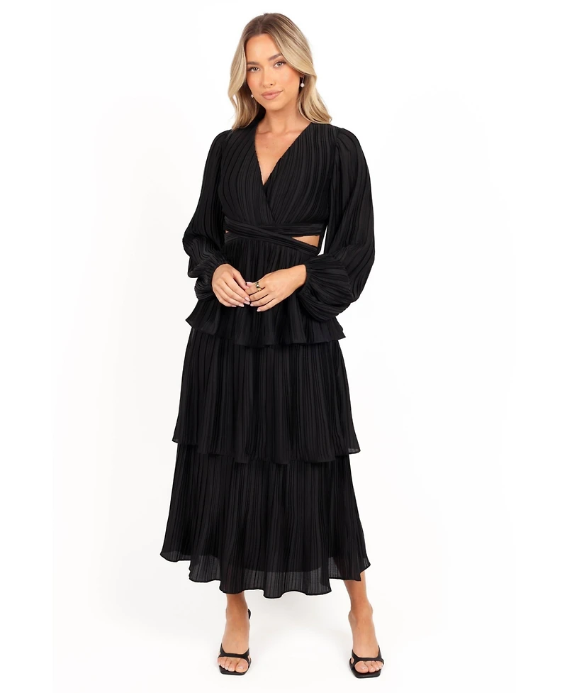 Petal and Pup Women's Pippa Long Sleeve Maxi Dress