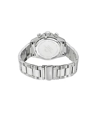 Preston Stainless Steel Silver Tone & Ice Blue Men's Watch 1036APRS