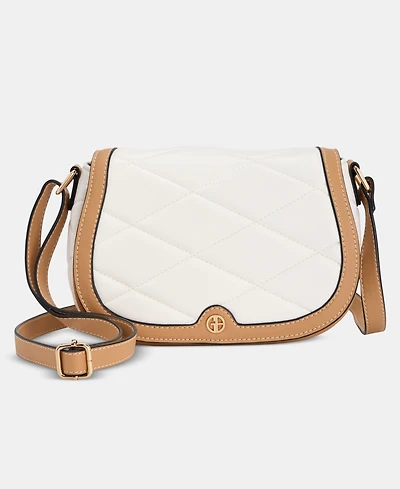 Giani Bernini Small Quilted Saddle Crossbody, Exclusively at Macy's