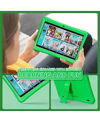 Contixo K103 10" Kids Tablet - 8-Core 2.0GHz, 3GB Ram, 32GB Storage, Android 13, Preloaded with 80 Disney E-books & Academy