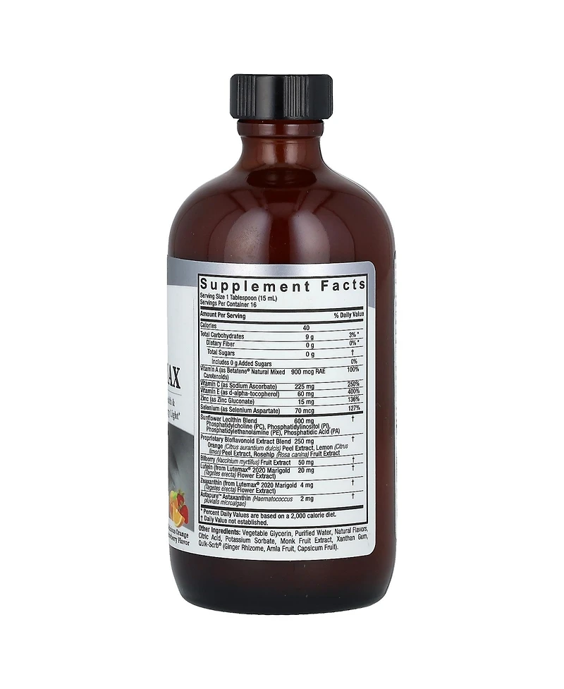 Nature's Answer Liquid Eye Care Max Delicious Orange Strawberry