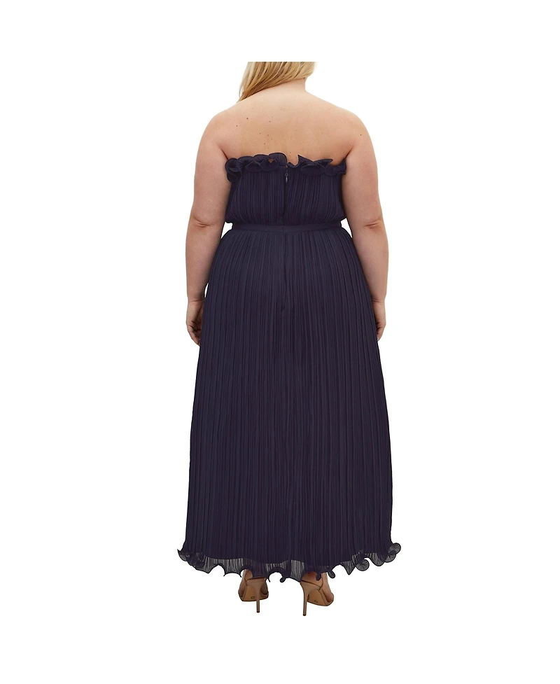 City Chic Plus Opulent Maxi Dress
