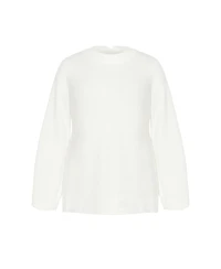 Plus Size Bow Back Sweater