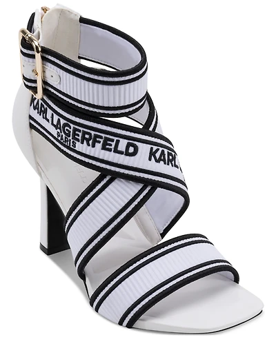 Karl Lagerfeld Paris Women's Careliz Strappy Sandals