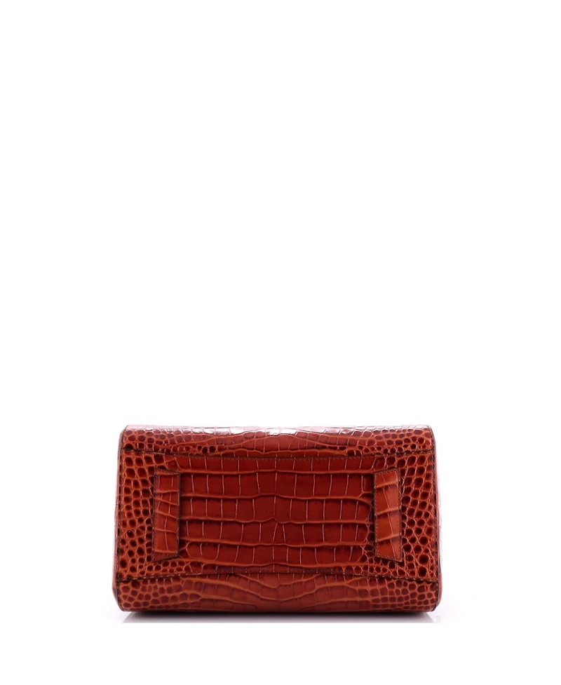 Pre-Owned Givenchy Small Antigona Bag Embossed Leather