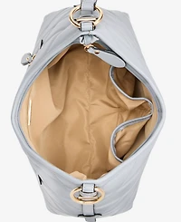 Giani Bernini Small Quilted Soft Shoulder Crossbody, Exclusively at Macy's