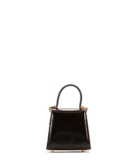 Pre-Owned Salvatore Ferragamo Xs Iconic Top Handle Bag Leather