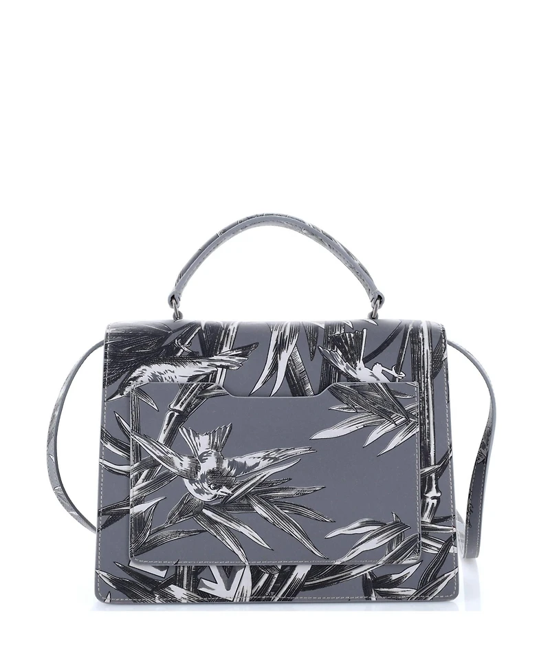 Pre-Owned Off White Jitney 2.8 Bag Printed Leather