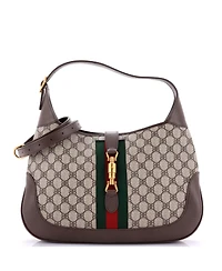 Pre-Owned Balenciaga Medium x Gucci The Hacker Project Jackie 1961 Hobo Bb Coated Canvas