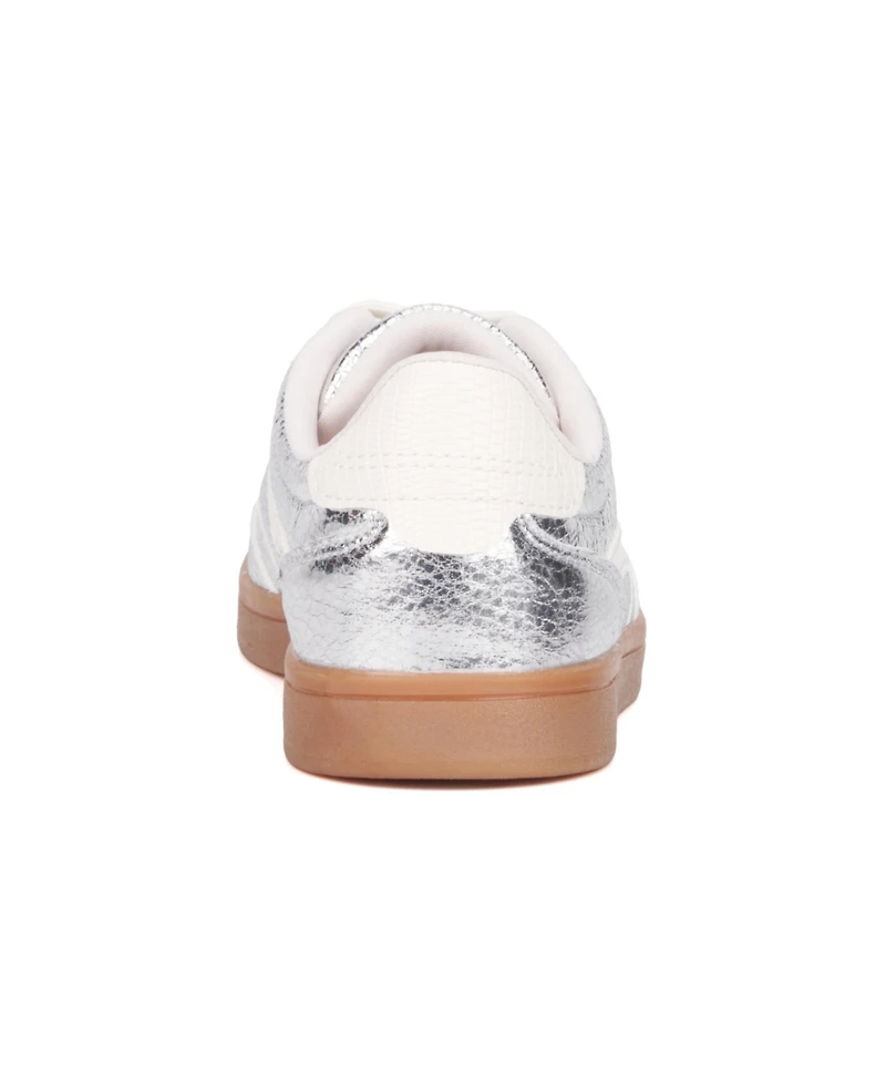 Olivia Miller Little Girls Shimmer Low Top Sneakers