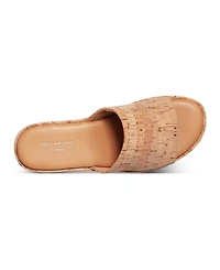 Rockport Women's Aubriella Slide Slip-On Wedge Sandals
