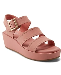 Rockport Women's Anala Strappy Open Toe Casual Wedge Sandals