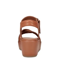 Rockport Women's Amira Strappy Open Toe Casual Wedge Sandals