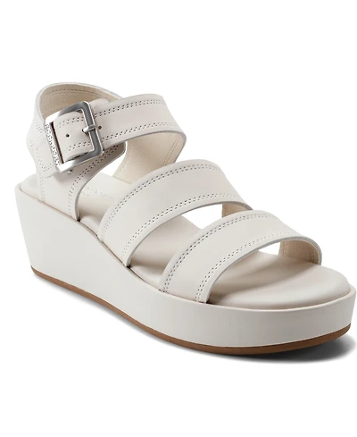 Rockport Women's Anala Strappy Open Toe Casual Wedge Sandals