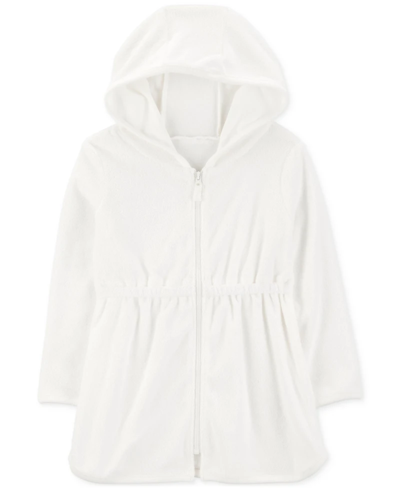 Carter's Baby Girls Hooded Terry Swimsuit Cover-Up