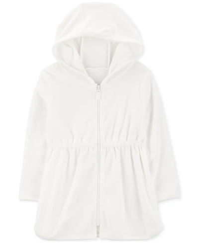 Carter's Baby Girls Hooded Terry Swimsuit Cover-Up
