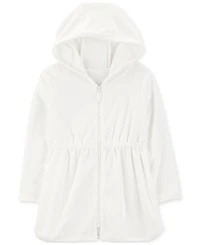 Carter's Baby Girls Hooded Terry Swimsuit Cover-Up