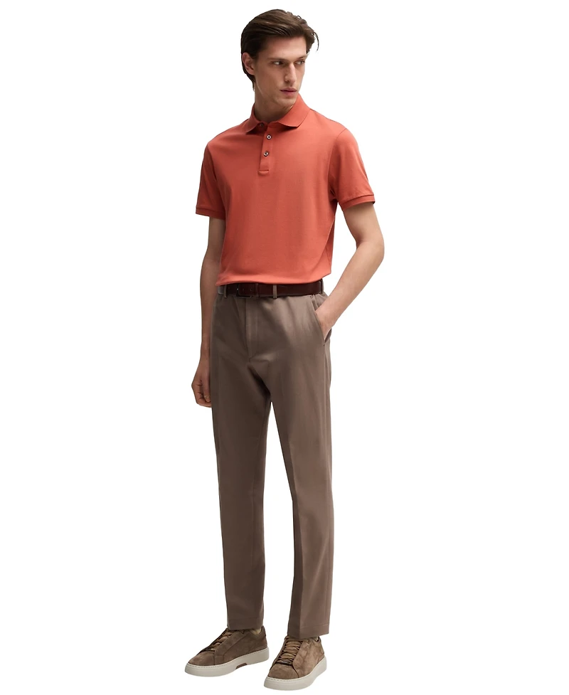 Boss by Hugo Men's Mercerized Cotton Regular-Fit Polo Shirt