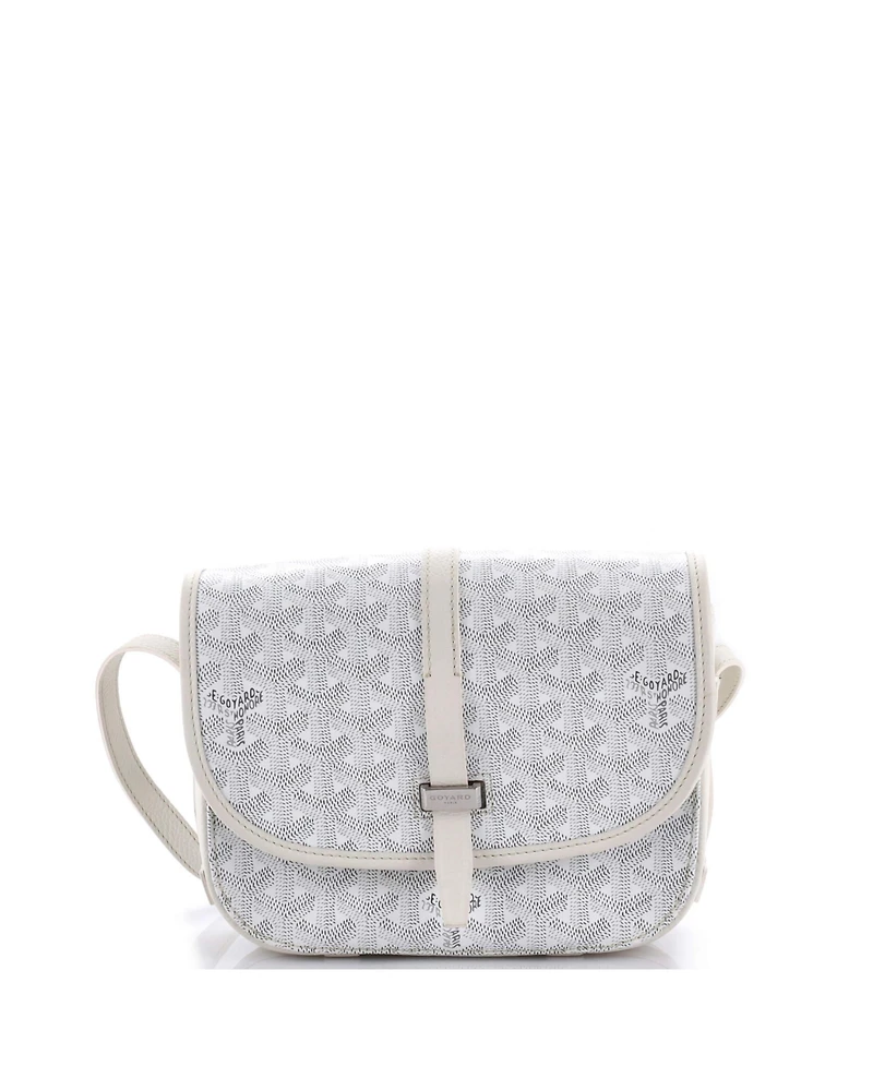 Pre-Owned Goyard Pm Belvedere Ii Messenger Bag Coated Canvas