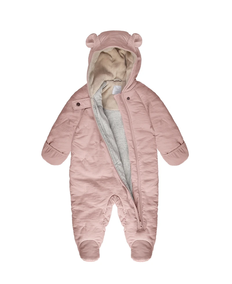7AM Enfant Baby Fold Over Snowsuit Baby