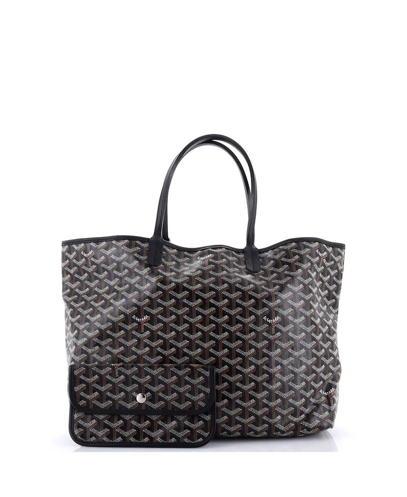 Pre-Owned Goyard Pm Saint Louis Tote Coated Canvas