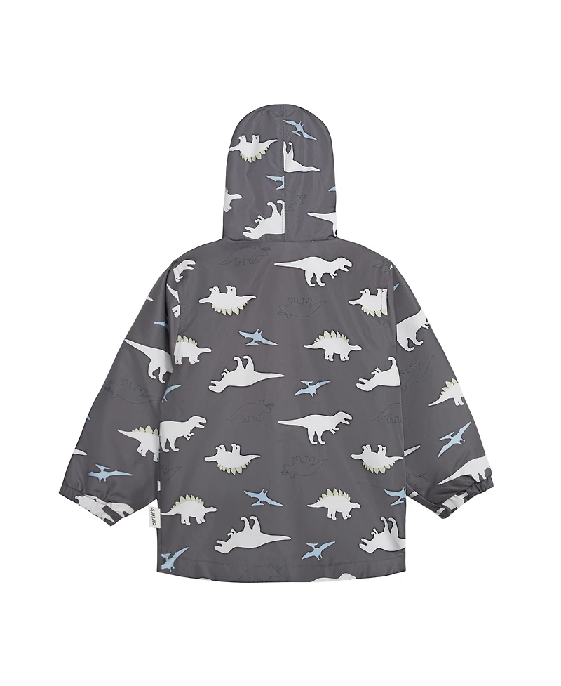 Carter s Toddler Boy's Light Weight Color Change Dino Jacket