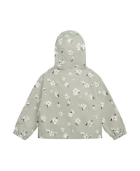 Carter s Girl Light Weight Floral Printed Windbreaker