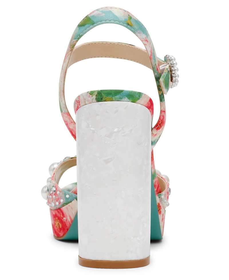 Betsey Johnson Avian Platform Dress Sandals