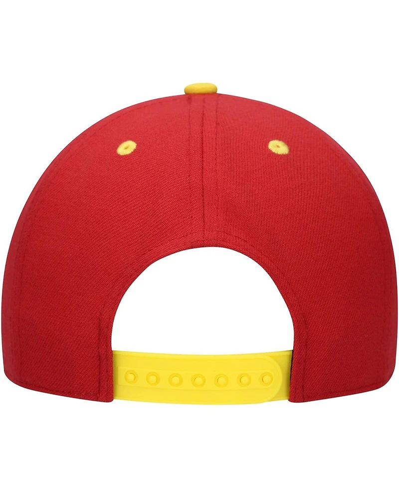 Lids Youth Red Flash Comic Undervisor Snapback Hat
