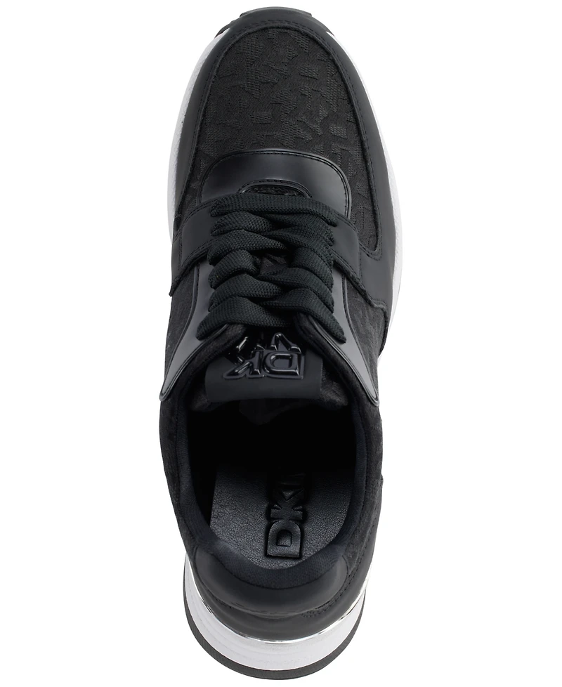 Dkny Women's Kamay Lace-Up Wedge Sneakers