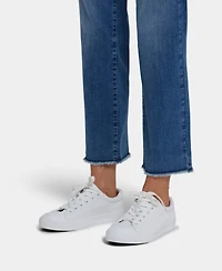 Nydj Women's Marilyn Straight Ankle Frayed Hem Jeans