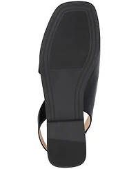 Journee Collection Women's Brinsley Slingback D'Orsay Flat Sandals