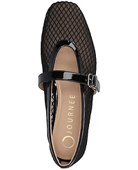 Journee Collection Women's Casha Mesh Mary Jane Flats