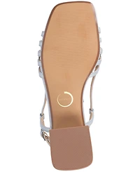 Journee Collection Women's Shayana Slingback Block Heel Sandals