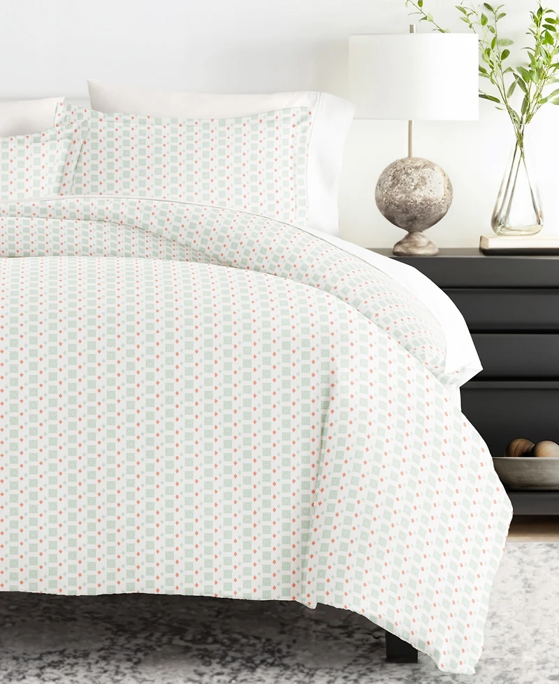 ienjoy Home Lucid Dreams Patterned Duvet Cover Set, Full/Queen