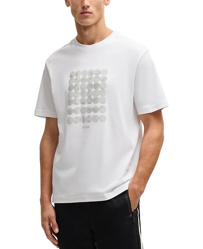 Boss by Hugo Men's Interlock Cotton Regular-Fit T-Shirt