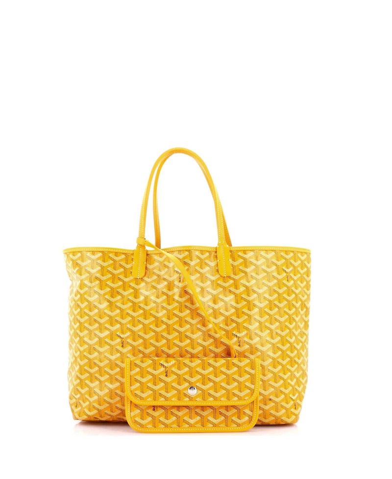 Pre-Owned Goyard Pm Saint Louis Tote Coated Canvas