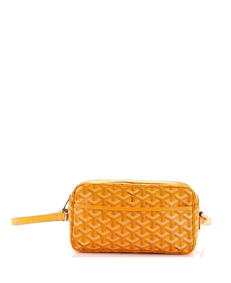 Pre-Owned Goyard Cap Vert Bag Coated Canvas