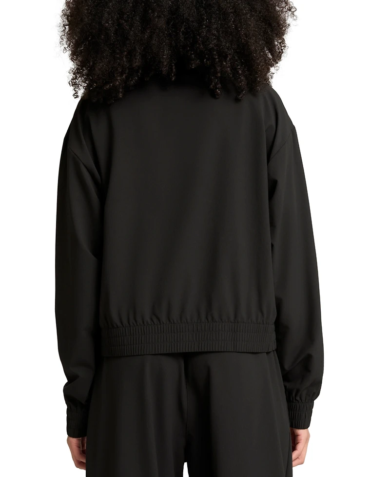 Puma Women's Essential Ripstop Snap-Placket Jacket