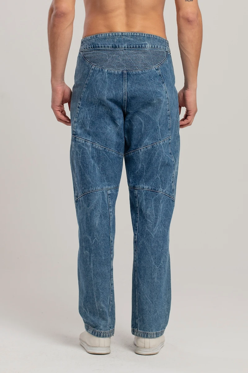 Pcfg Men's Free Heaven Motorcycle Jeans