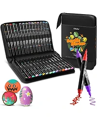 30ct Acrylic Paint Round/Fine Dual Tip Pens Y30-80601-08