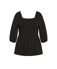 Plus Poppy Top