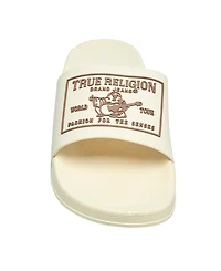 True Religion Men's Kendrick Logo Slide