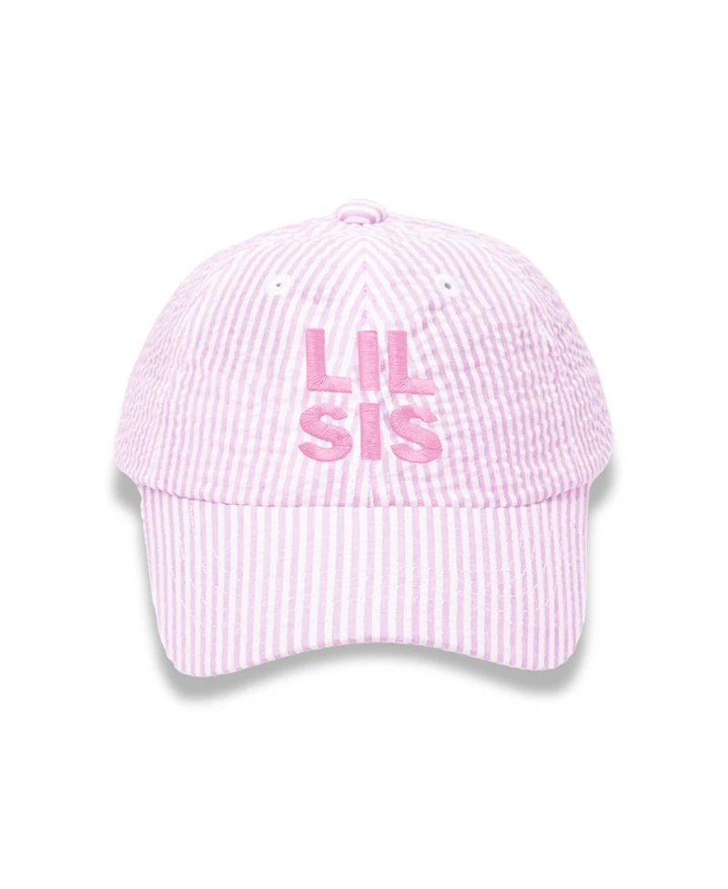 Bits & Bows Girls Lil Sis Bow Baseball Hat