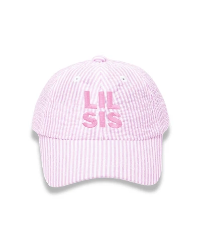 Bits & Bows Girls Lil Sis Bow Baseball Hat